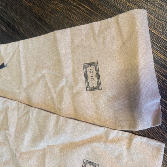 Gucci storage bags Gucci dust bag bundle Gucci travel shoe drawstring bags - Picture 3 of 10